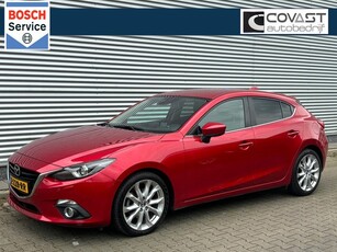 Mazda 3 2.0 GT-M Automaat Leder/Keyless/HeadUp/Vol opties!