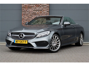 Mercedes-Benz C-Klasse Cabrio 180 Prestige AMG Line Aut9, Airscarf, Aircap, Stoelverwarming, Camera, Cabriocomfort-pakket, Led Intelligent Light, Sfeerverlichting, Cruise Control, Etc.