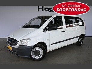 Mercedes-Benz Vito 110 CDI 320 Crew 9 Persoons Personenvervoer Rijklaarprijs Inruil Mogelijk!