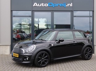 Mini 1.6 Cooper Pepper 122pk Clima, Cruise, half leder bruin, Stoelve