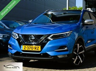 Nissan Qashqai 1.3 DIG-T Tekna +|Aut|Pano|Camera|Leder|Navi!