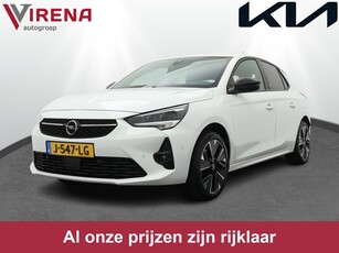 Opel CORSA-E GS Line 50 kWh 3-Fase! - €2.000 Subsidie! - Stoel-/stuurverwarming - Navigatie - 17'' LM Velgen - 12 maanden Bovag garantie