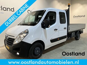 Opel Movano 2.3 CDTI BiTurbo L3 170 PK DC Dubbel Cabine Open Laadbak / Euro 6 / Airco / Cruise Control / Navigatie / Trekhaak