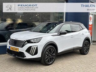 Peugeot 2008 1.2 Turbo 130PK GT | Automaat | Bouwjaar 2024 | 18 Inch Lichtmetaal | Full LED Verlichting | Navigatie | Digitaal Dashboard | HD Camera | Keyless Entry | Climate Control | Cruise Control | Safety Pakket | Zwart Dak | Lichtmetalen Velgen |