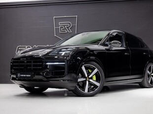 Porsche Cayenne Coupé 3.0 E-Hybrid Burmester | Ad. luchtvering | Sport Chrono | Stoelen pakket | Zw. trekhaak | Achterasbesturing | Veiligheidspakket | Pano | Laser LED