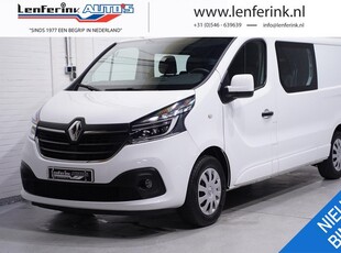 Renault Trafic 2.0 dCi 120 pk Dubbel Cabine L2 Navi, Trekhaak LED Koplampen, Cruise Control, NAP, 1e Eigenaar, 6-Zits