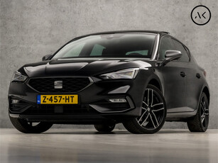 SEAT Leon 1.4 TSI eHybrid PHEV FR Sport 204Pk Automaat (SCHUIFDAK, APPLE CARPLAY, GROOT NAVI, LEDER/ALCANTARA, STOELVERWARMING, SPORTSTOELEN, ADAPTIVE CRUISE, GETINT GLAS, LED, NIEUWSTAAT)