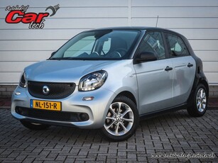 Smart Forfour 1.0 Pure | Clima | Twee kleuren | Audio | Lichtmetaal |