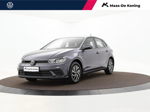 Volkswagen Polo 1.0 Tsi 95pk Life Business | Climatronic | ACC | Navi | App-Connect | DAB | P-Sensoren | Stoelverwarming | 15'' Inch | Garantie t/m 19-04-2026 of 100.000km