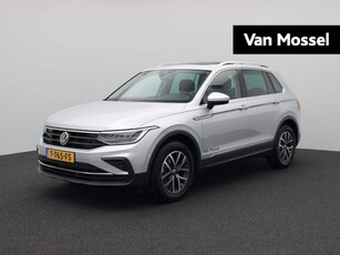 Volkswagen Tiguan 1.5 TSI Elegance 150PK automaat | Panoramadak | Trekhaak | Navigatie | Achteruitrijcamera | Stoelverwarming | Digitale Cockpit | Keyless | Elektrische achterklep