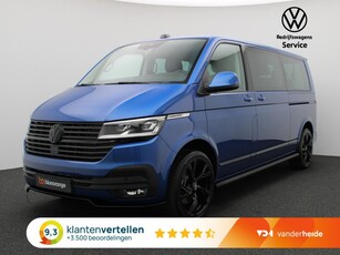 Volkswagen Transporter 2.0 TDI L2H1 Caravelle Black Edition 204PK DSG (grijs kenteken), Achteruitrijcamera, 2x elek. schuifdeur, leder, side bars, winterpakket, virtual cockpit, elek. stoel, alarm, 20'' lichtmetaal