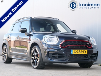 MINI COUNTRYMAN Mini 2.0 John Cooper Works 306 Pk Autom. ALL4 Chili Navi / Schuifdak / Leer / 19 inch / Apple Carplay