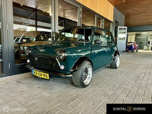 Austin Mini 1000 Mayfair groen, gerestaureerd!