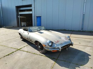 Jaguar E-Type Series 2 Cabriolet Restauratieproject 1969