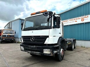 Mercedes-Benz Axor 2633 (RHD) 6x4 FULL STEEL CHASSIS (V6