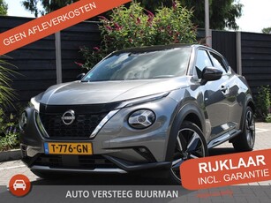 Nissan Juke 1.6 Hybrid 143PK N-Design Automaat Zwart Dak