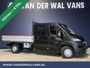 Peugeot Boxer 2.2 BlueHDi 140pk Pick up Dubbele cabine open