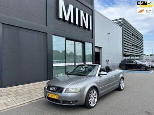 Audi A4 Cabriolet 2.4 V6 AUTOMAAT/RIJDT GOED/LEER/XENON/PDC!