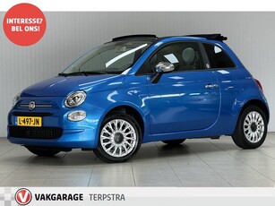 Fiat 500C 1.2 Lounge/ 4-Cilinder!/ Open-Dak!/ 15''LMV/