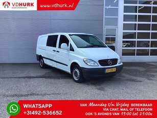 Mercedes-Benz Vito 109 CDI DC Dubbel Cabine L3/ Rijdt goed/