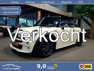 MINI Cabrio 1.6 Cooper S Chili Volleder Navigatie Clima