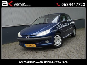 Peugeot 206 1.6-16V XT Airco nieuwe apk Automaat NAP