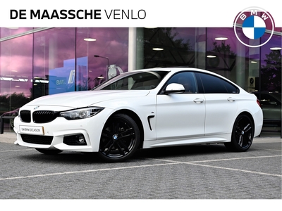 BMW 4-SERIE Gran Coupé 420i High Executive M Sport Automaat / Schuif-kanteldak / Achteruitrijcamera / Sportstoelen / Harman Kardon / Park Assistant / Head-Up / Navigatie Professional