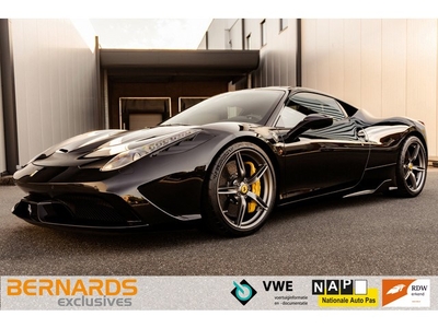 Ferrari 458 Speciale V8 - Nero Daytona (bj 2015, automaat)