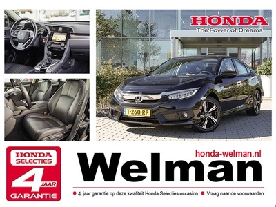 Honda Civic 1.5i V-TEC EXECUTIVE - SCHUIFDAK - LEDER - ALL