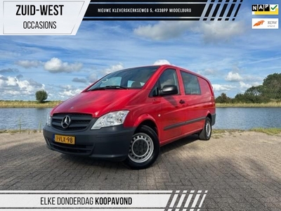 Mercedes-Benz Vito 122 CDI 320 Lang DC BTW Dubbele Cabine