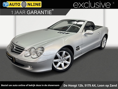 MERCEDES SL-KLASSE 500✅Stoelverwarming✅Stoelverkoeling✅Cruise Control✅Navigatie✅