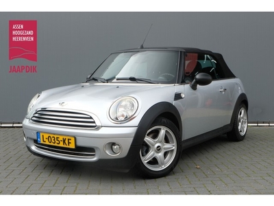 MINI Cabrio BWJ 2010 1.6 100 PK One Pepper HALF LEER /