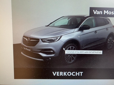 OPEL GRANDLAND X 1.6 Turbo Hybrid Ultimate LEDER | Navi | LMV | 19