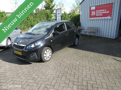 Peugeot 108 1.0 e-VTi Active ,Zwart 5 deuren , airco