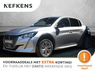 PEUGEOT 208 e-208 Allure Pack 50 kWh 136pk Automaat | Navigatie Via AppleCarPlay/AndroidAuto | Camera | Stof/Kunstlederen Bekleding | Volledig Digitaal Instrumentenpaneel | Lichtmetalen Velgen 16