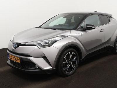 TOYOTA C-HR 1.8 Hybrid Bi-Tone Plus // 1e EIGENAAR // LEDER // DEALER ONDERHOUDEN //