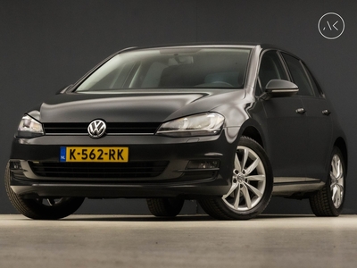 VOLKSWAGEN GOLF 1.2 TSI Sportline (NAVIGATIE, XENON, STOELVERWARMING, LED ACHTERLICHTEN, CRUISE CONTROL, SPORTSTOELEN, BLUETOOTH, NIEUWSTAAT)