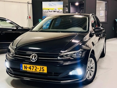 Volkswagen Polo 1.0 TSI Highline 140pk 2019 zwart Carplay