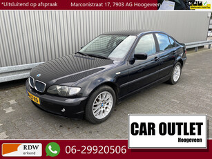 BMW 3-serie 316i Black & Silver A/C, CC, LM, nw. APK – Inruil Mogelijk –