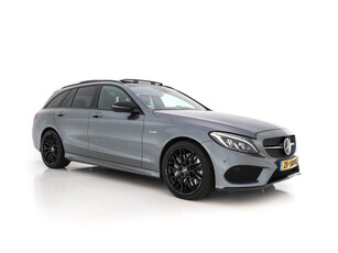 Mercedes-Benz C-Klasse Estate AMG 43 4MATIC Aut. *PANO | ARTICO-VOLLEDER | BURMESTER-SURROUND | FULL-LED | HEAD-UP | DISTRONIC-PLUS | AIR-SUSPENSION | BLIND-SPOT | MEMORY-PACK | SPORT-SEATS | NAVI-FULLMAP | CAMERA | 19