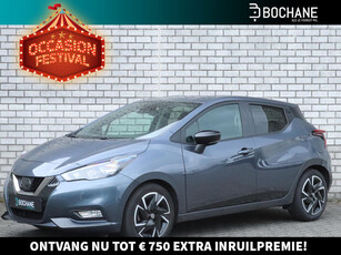 Nissan Micra 1.0 IG-T 92 N-Design | Navigatie | Bose Audio | Parkeersensoren | Apple CarPlay/Android Auto | Cruise Control | DAB |