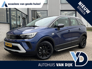 Opel Crossland 1.2 Turbo GS Line | NL Auto/1e Eig./Voll.Historie/Camera/Clima/Cruise/Afn. Trekhaak/Apple CarPlay-Android Auto/Stoel+Stuur+Voorruitverwarming