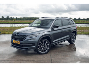 Skoda Kodiaq 1.5 TSI Sportline Business 7p. | LEDER | PANO | TREKHAAK | ADAPTIVE CRUISE