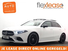 Mercedes-Benz A-Klasse 250 AMG Night Ed 250pk Aut- Panodak, Mbux, Sfeerverlichting, Leder, Xenon Led