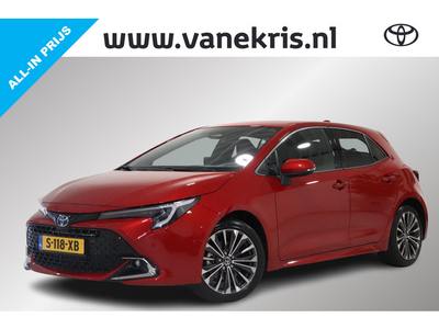 Toyota Corolla 1.8 Hybrid First Edition, Stoelverwarming, Nieuwe 1.8 motor met 140PK, Cruise Control, Climate Control, Sensoren, Apple Carplay/Android Auto!