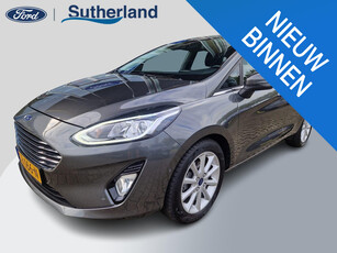 Ford Fiesta 1.0 EcoBoost Titanium | Stoel + Stuurverwarming | Camera | Climate Control | Navigatie |