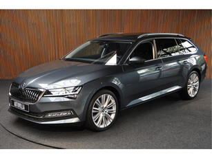 Škoda Superb Combi 1.5 TSI ACT Pano Elektr. achterklep Navi Crystal Lighting Camera XDS Matrix LED Stoelverwarming voor & achter