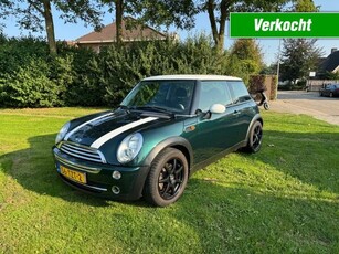 Mini Cooper 1.6 green - airco in zeer nette staat!