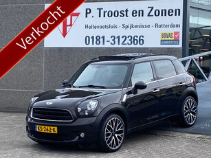 MINI Countryman 1.6 Cooper Chili Orig. NL auto/Panoramadak/Navigatie/Leder/Alarm/Climate control/Cruise control/Spiegel en stoelverwarming/Keyle