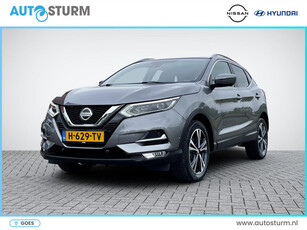 Nissan Qashqai 1.3 DIG-T Tekna | Trekhaak | Panoramadak | Apple Carplay/Android Auto | Adapt. Cruise Control | Stoelverwarming | Rijklaarprijs!